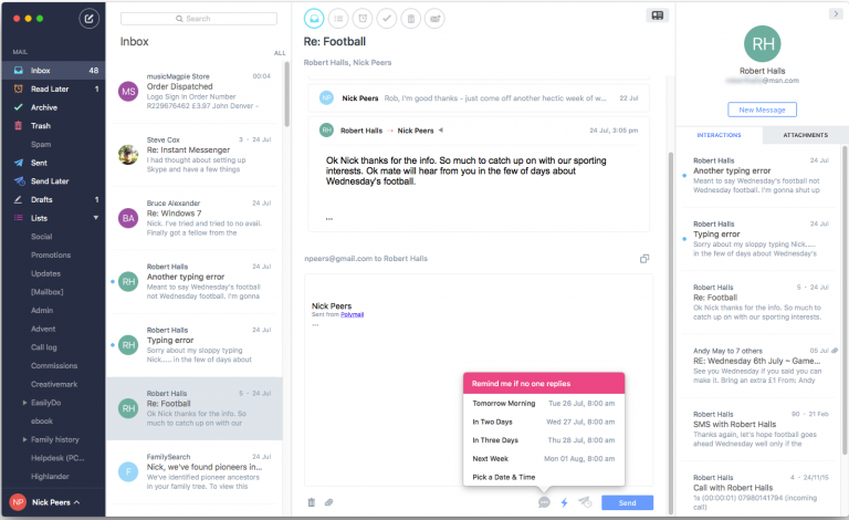 The Best Email Client For Mac